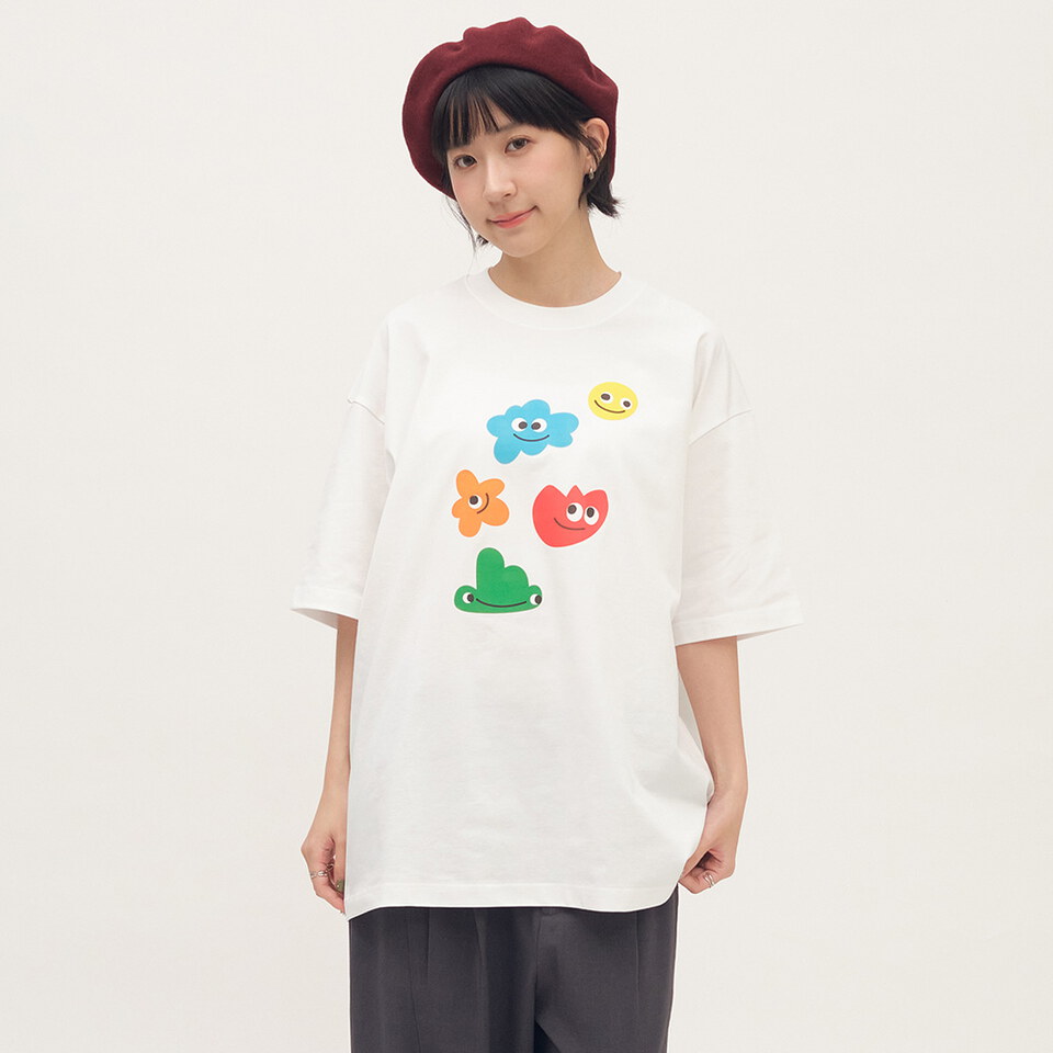 心花朵朵開圖TEE