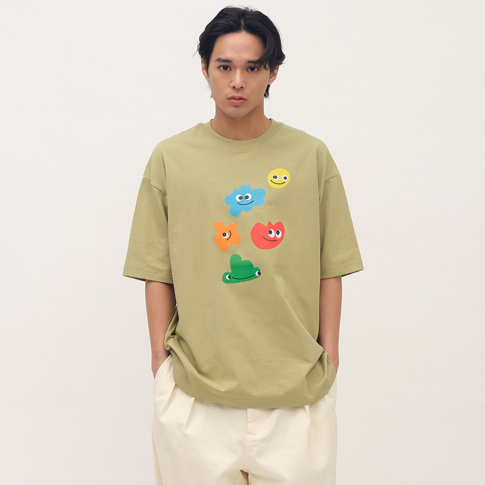 心花朵朵開圖TEE