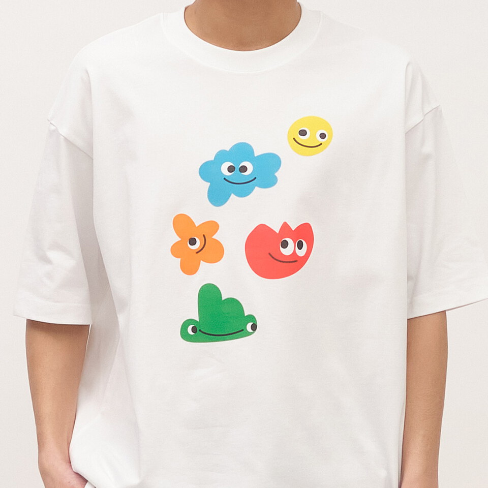 心花朵朵開圖TEE