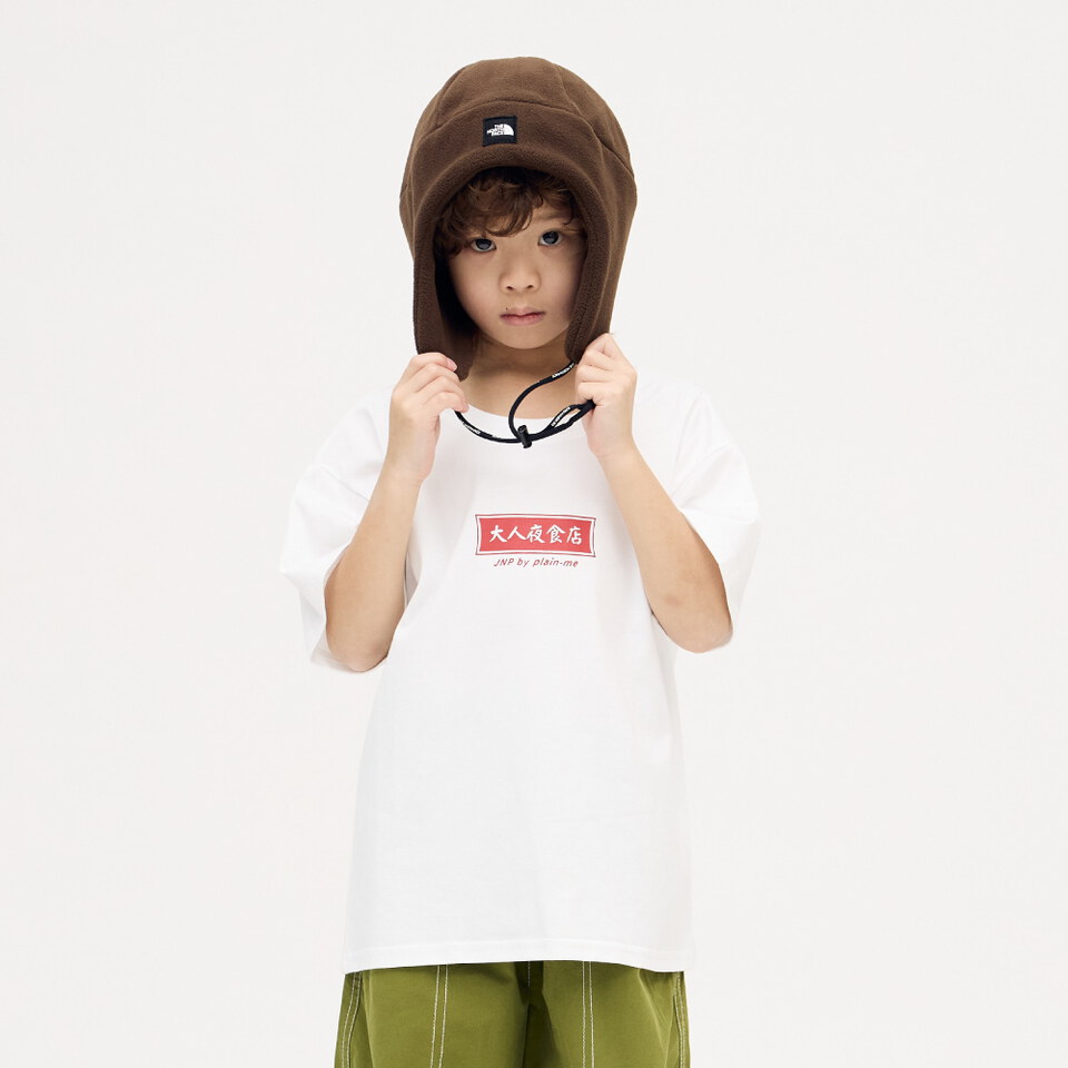 JNP01178-261 大人夜食店菜單小童TEE