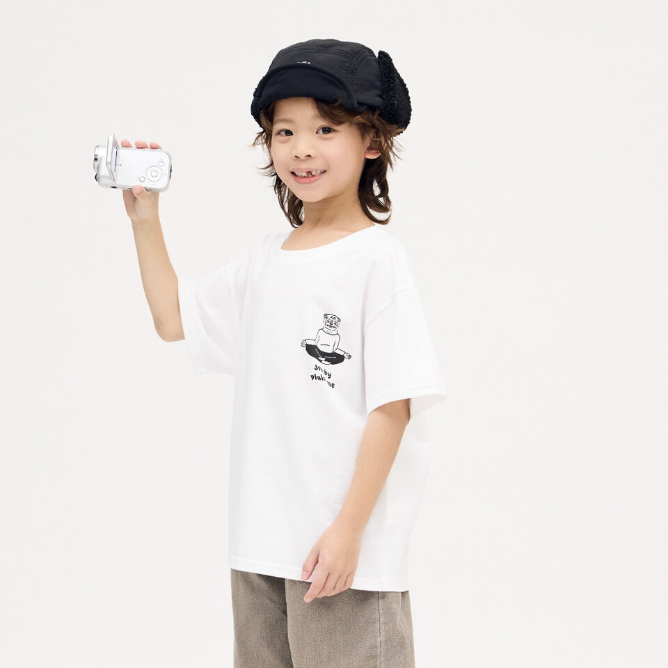 JNP01179-261 虎吸吐納小童TEE