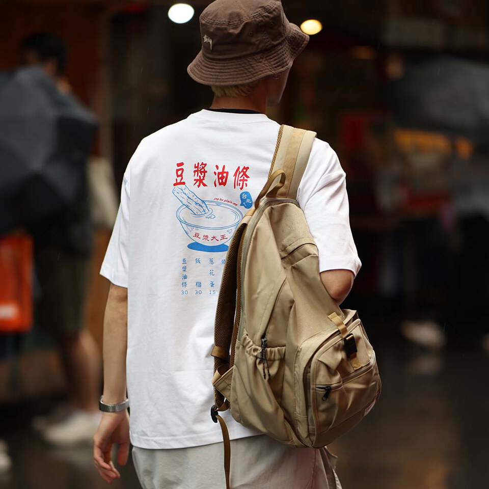 JNP01184-261 防曬涼感 台北欸早頓菜單TEE