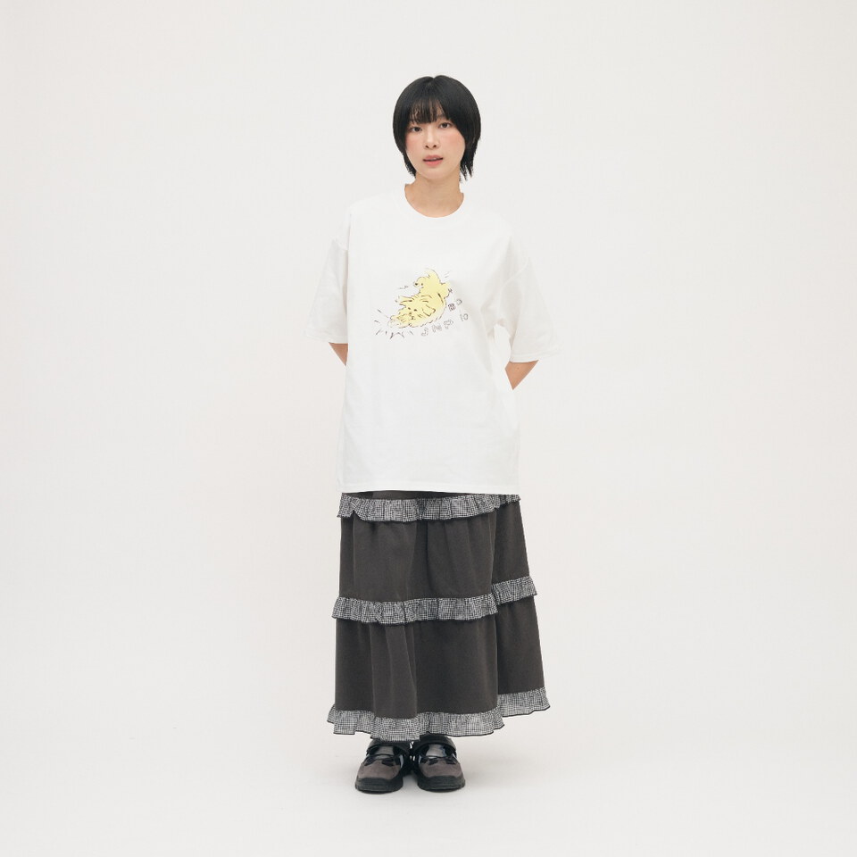 咬拖鞋小狗TEE