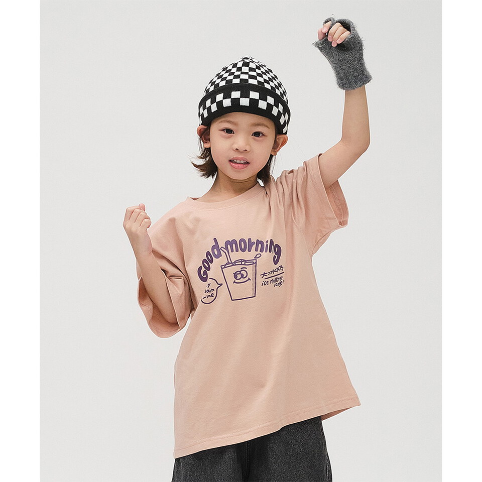 灰粉/130-美芝城大冰奶小童TEE