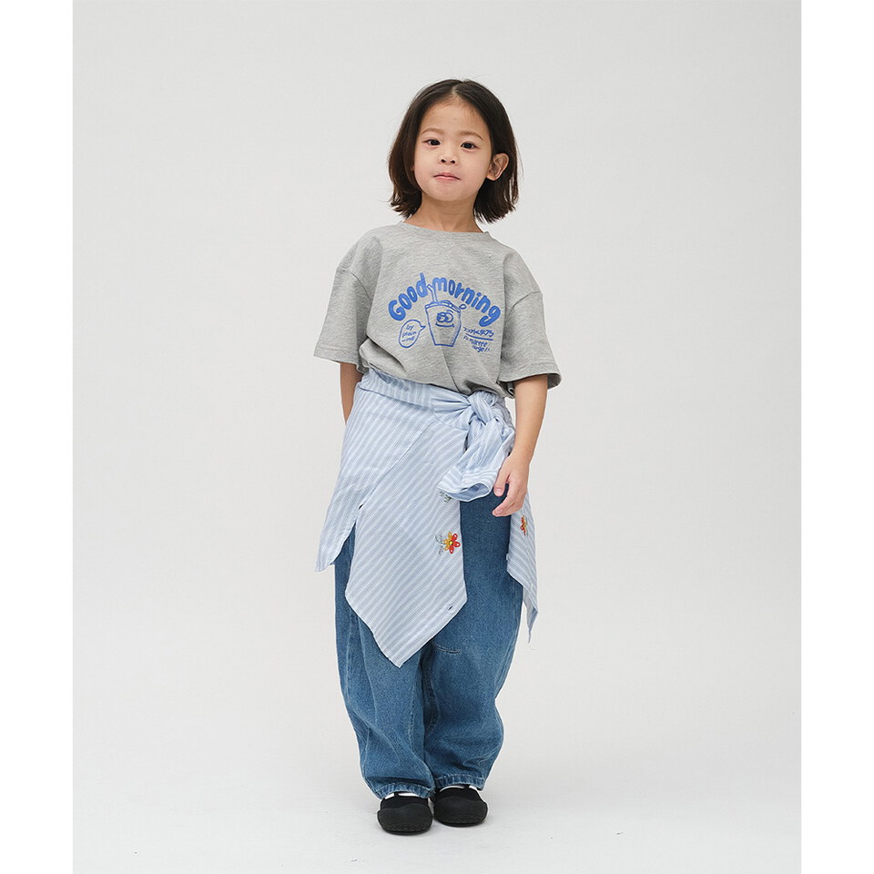 灰粉/130-美芝城大冰奶小童TEE