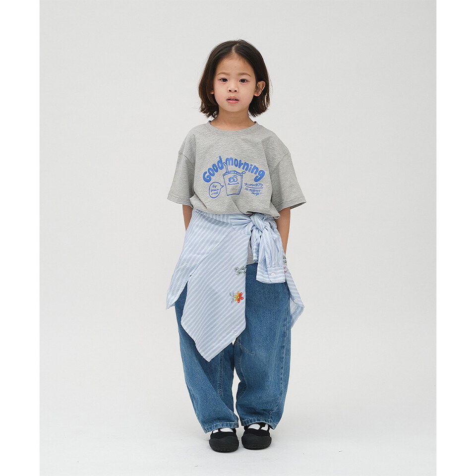 灰粉/130-美芝城大冰奶小童TEE