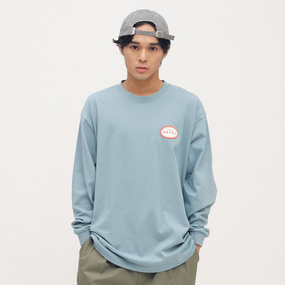 JNP0140-242 早餐店學中文長袖TEE