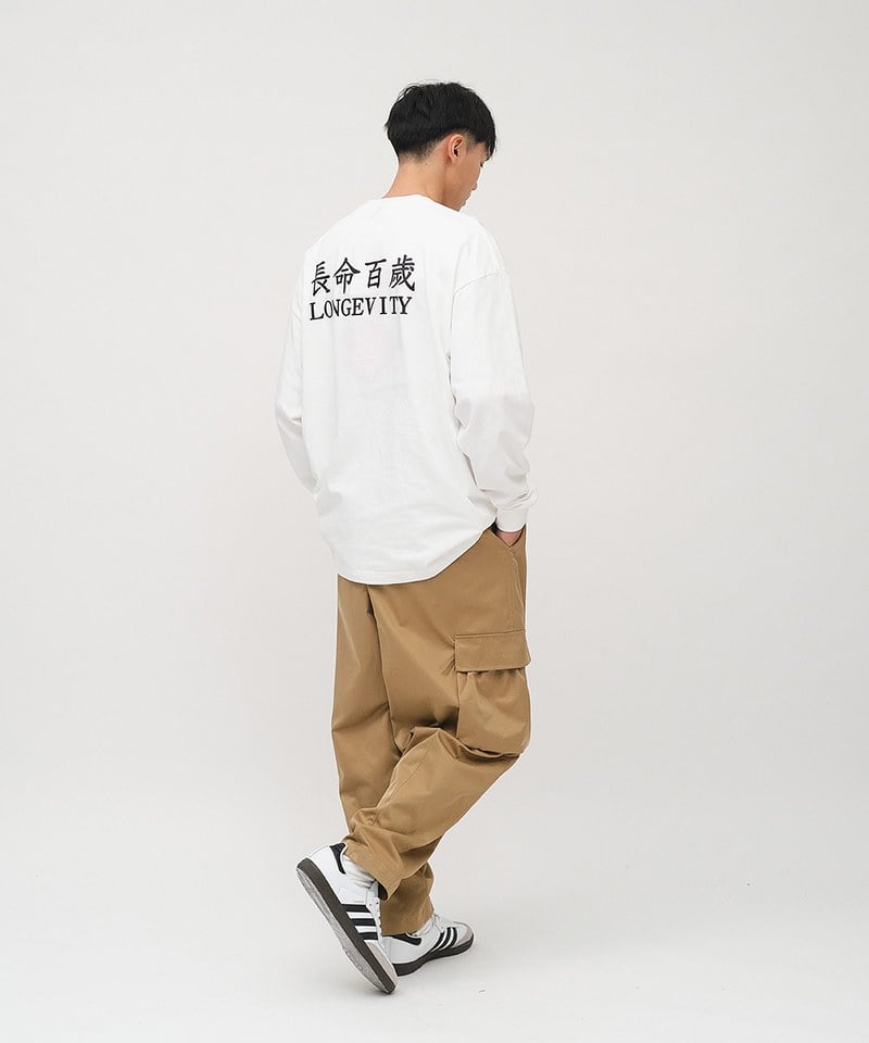 長命百歲長袖TEE