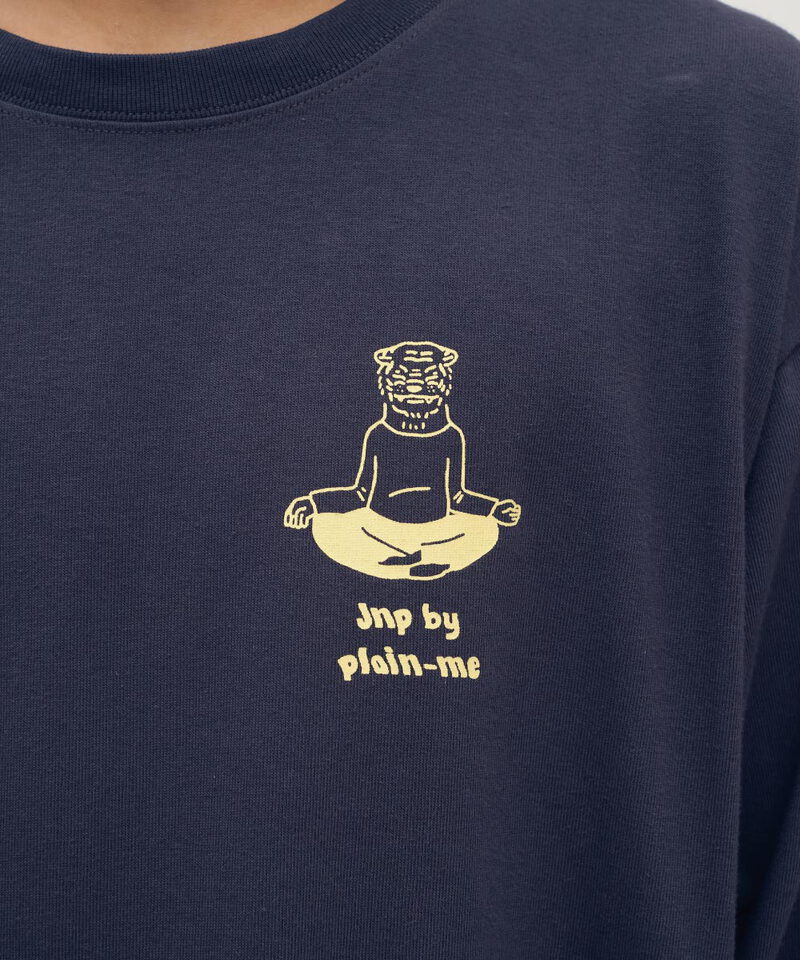 JNP0144-242 虎吸吐納詼諧長袖TEE