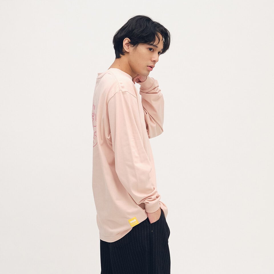 桃花大神保庇愛情長袖TEE