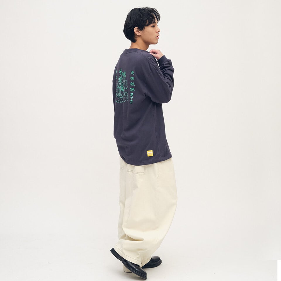 桃花大神保庇愛情長袖TEE