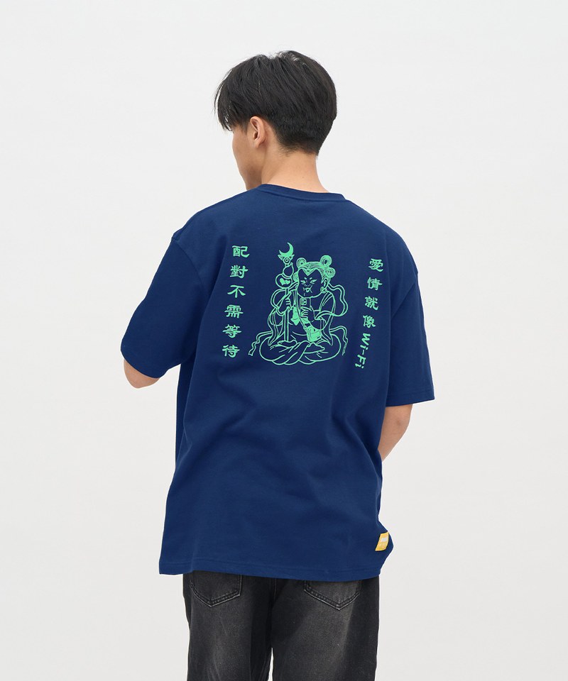 JNP0164-251 桃花大神保庇愛情短袖TEE