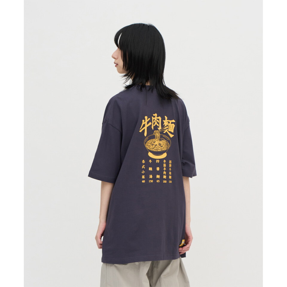 牛肉麵菜單短袖TEE