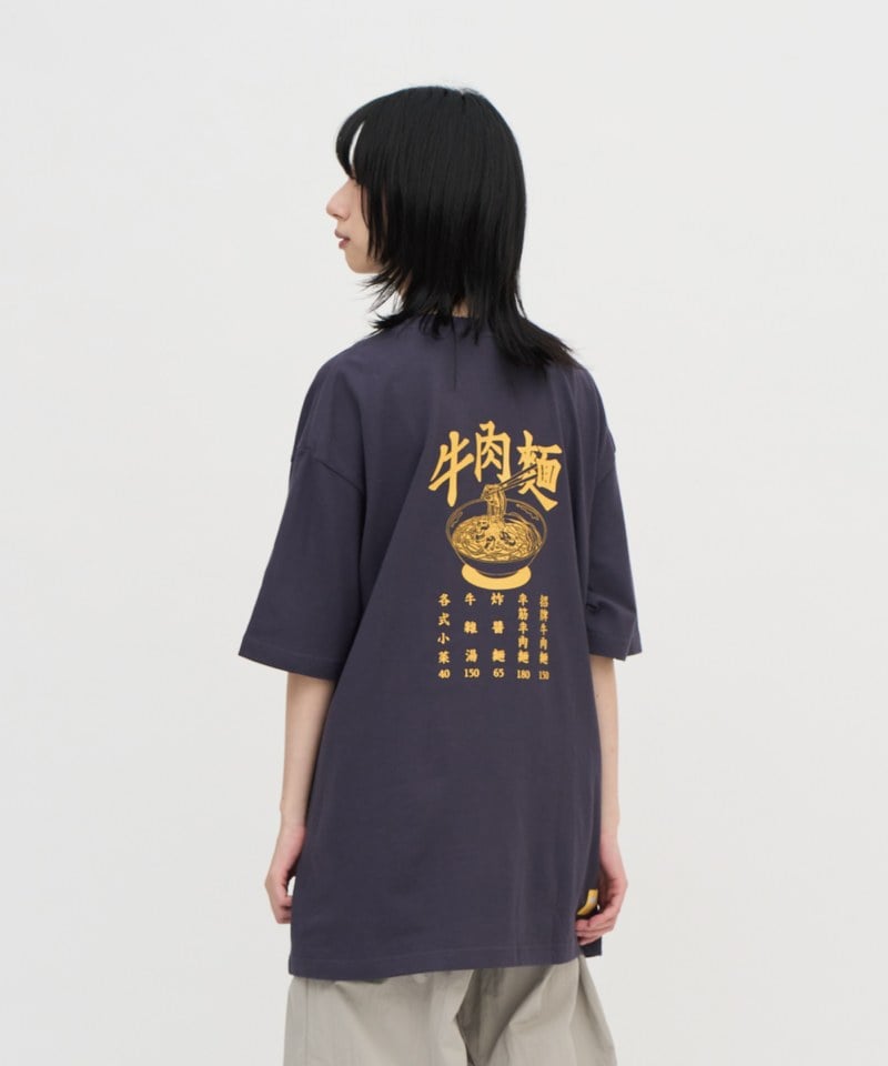 JNP0166-251 牛肉麵菜單短袖TEE