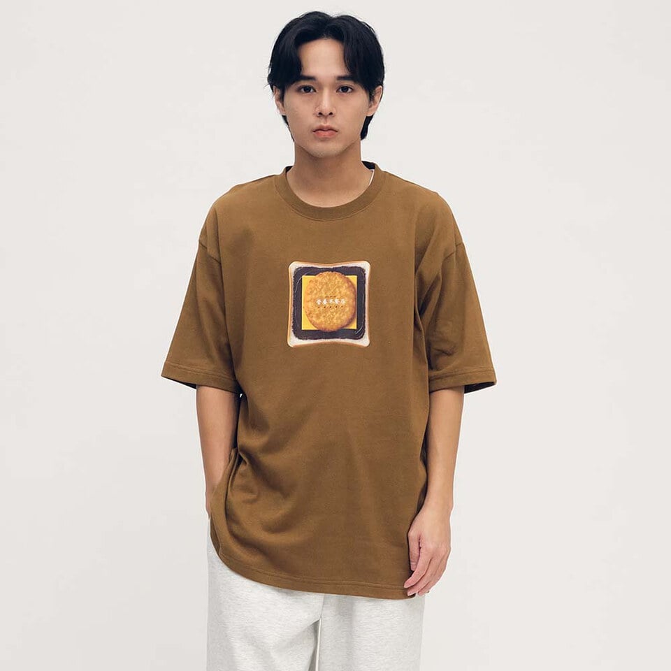 巧克力薯餅吐司短袖TEE
