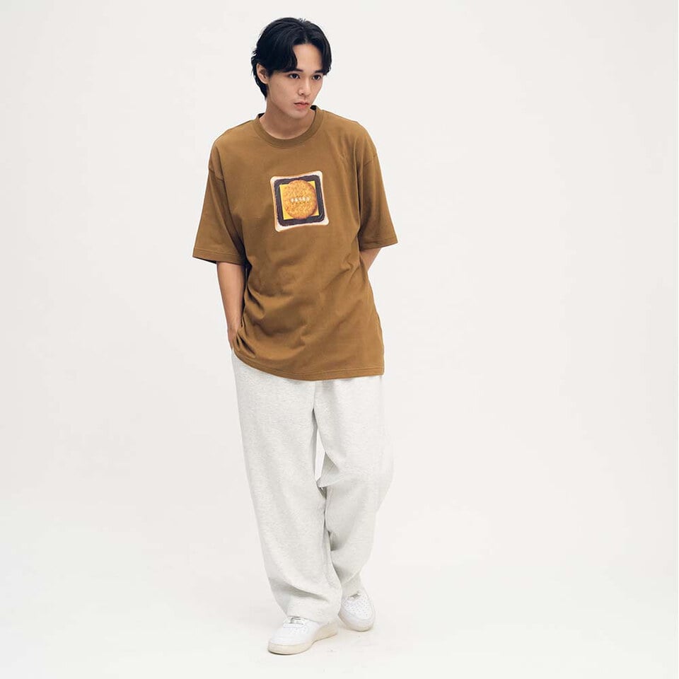巧克力薯餅吐司短袖TEE