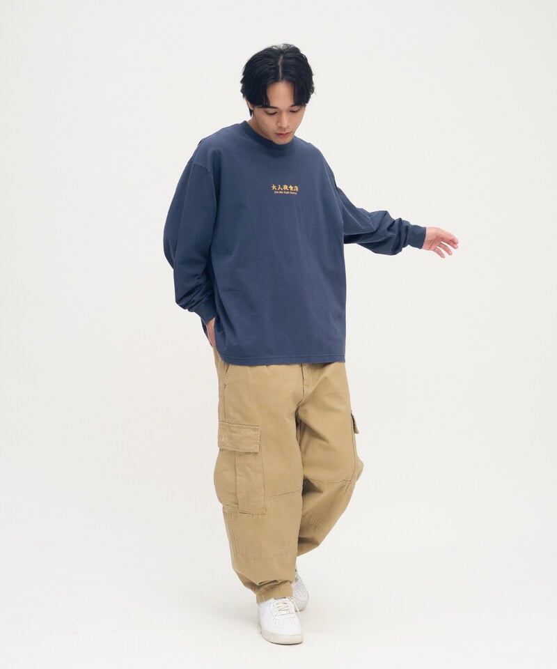 牛肉麵水洗長TEE