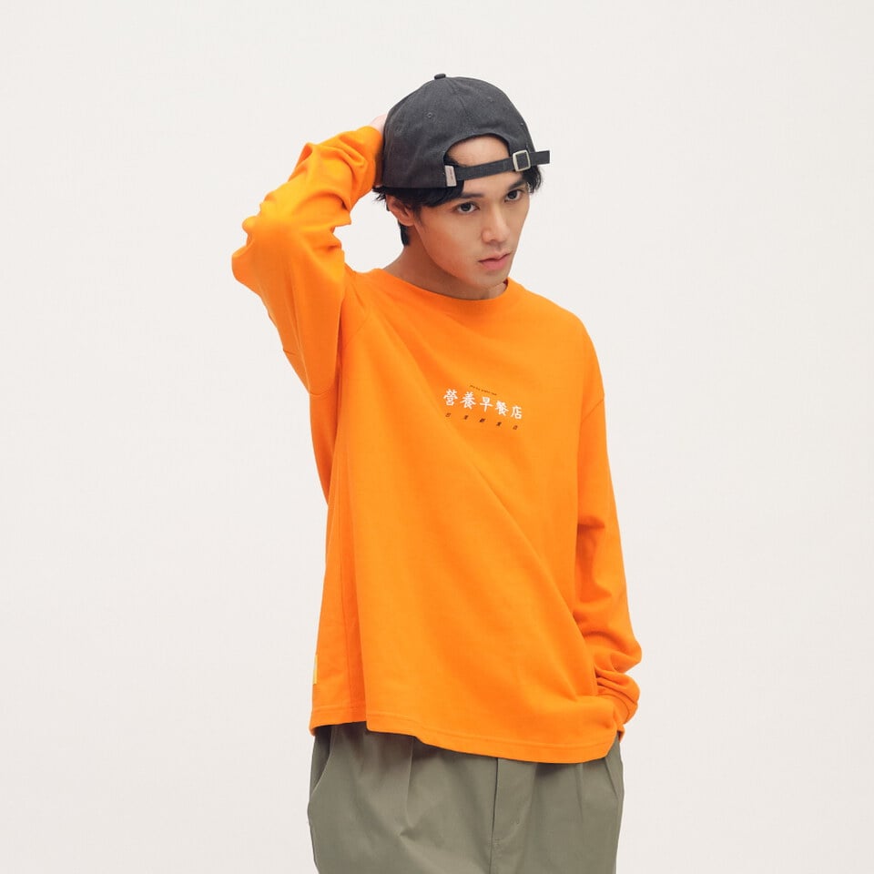 JNP0193-252 早餐店菜單長TEE