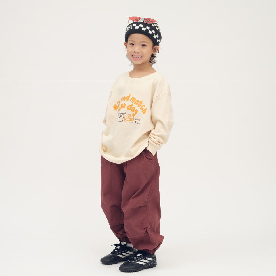 JNP0199-252 美芝城早安晨之美小童長袖TEE