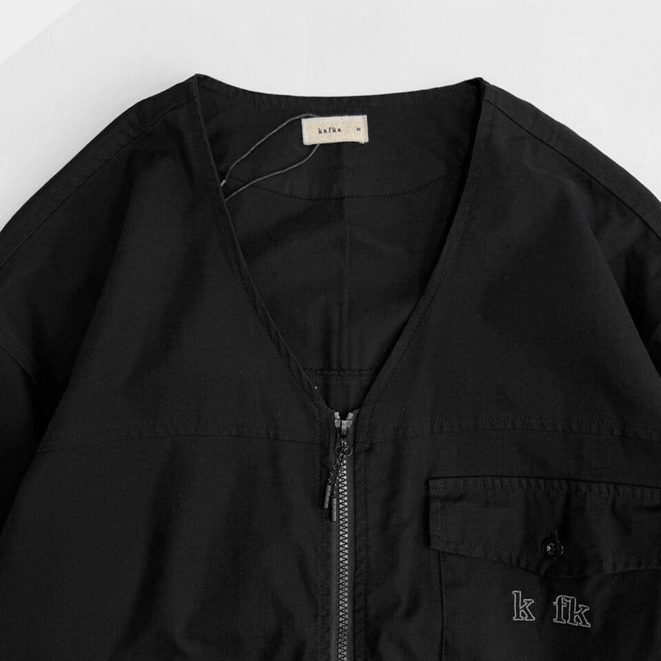 KFK 半開襟拉鍊衫