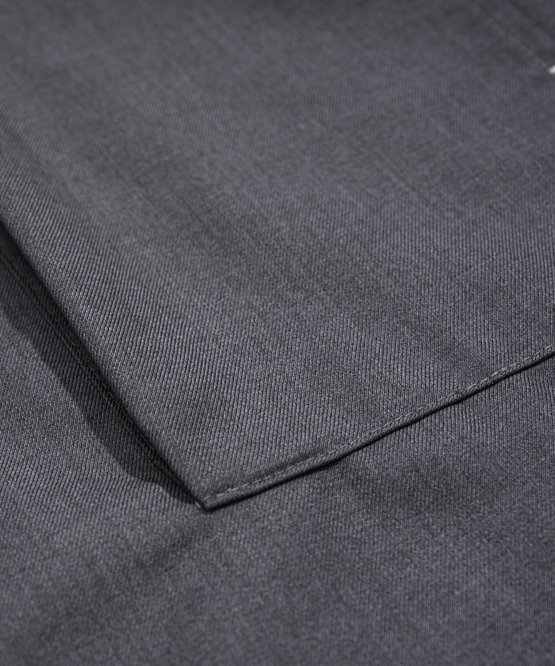 KFK0205-251 KFK 親膚混紡刺繡口袋襯衫 SS Pocket Shirt