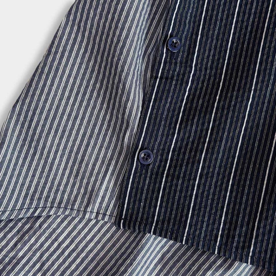 KFK0206-252 KFK 拼接側開襯衫