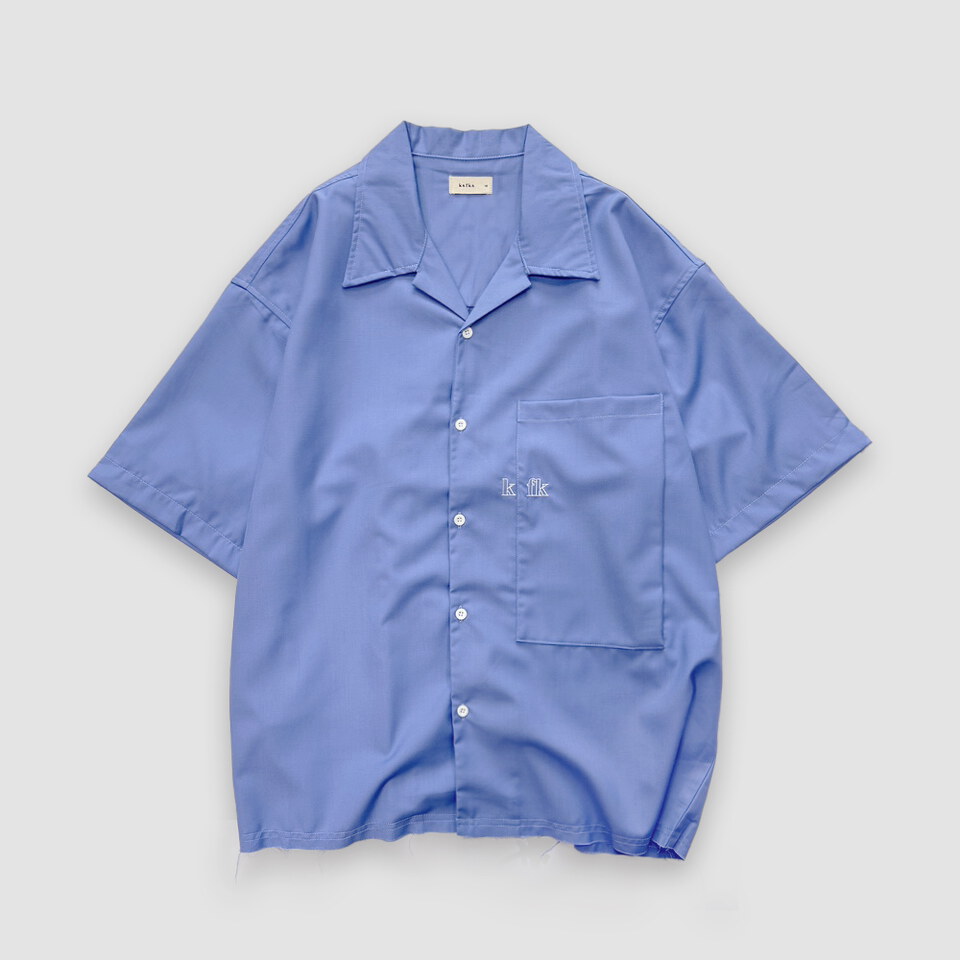 KFK0208-261 工作裝不收邊短袖襯衫