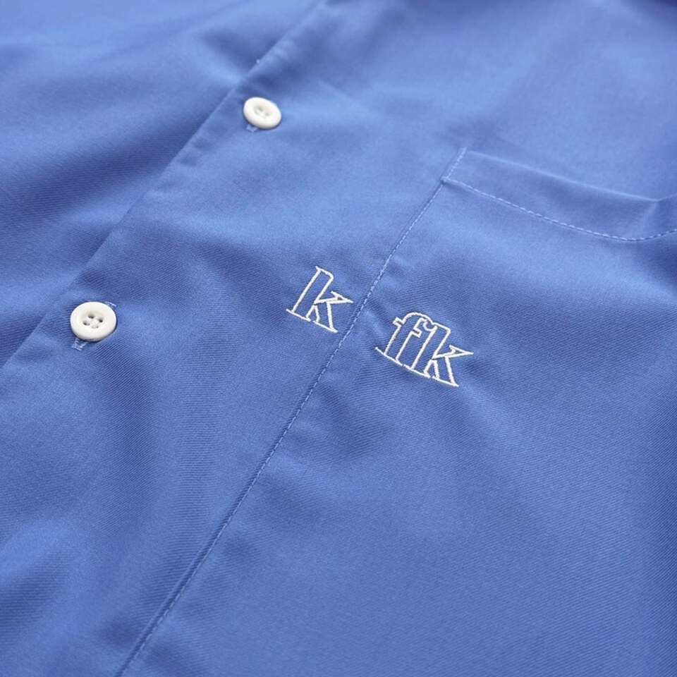 KFK0208-261 工作裝不收邊短袖襯衫