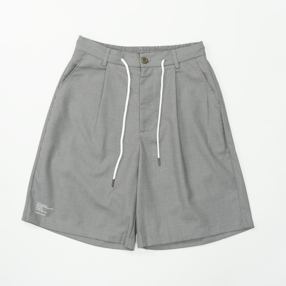 KFK1703-251 抽繩木釦短褲
