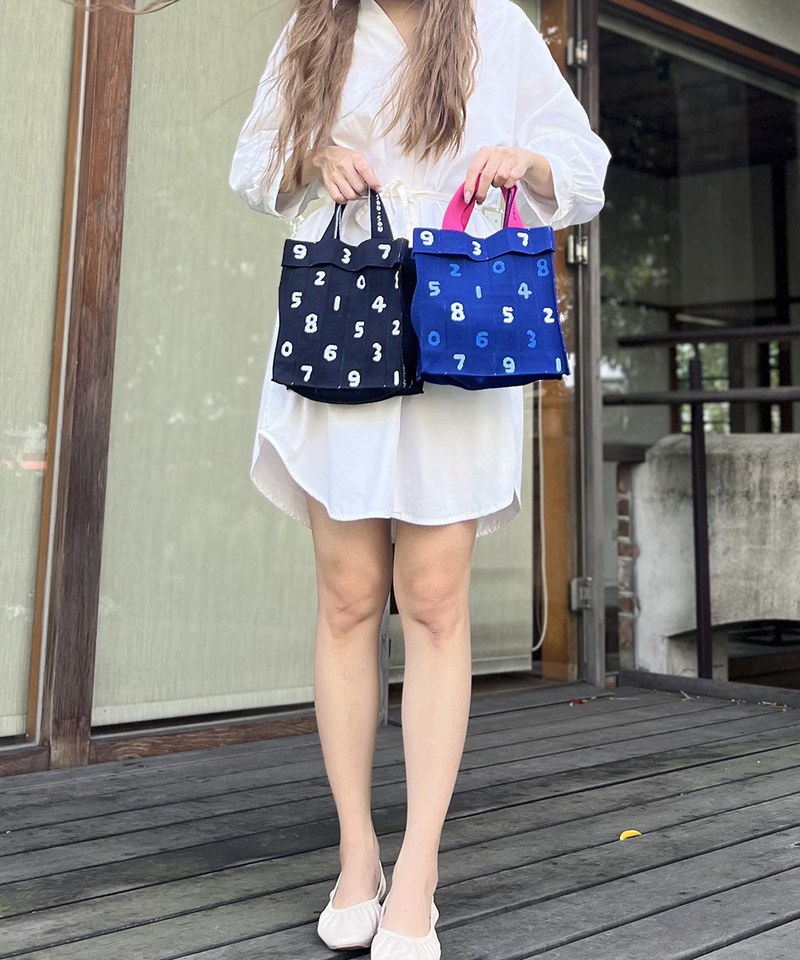 KNT365 x SOUSOU 聯名款數字手提環保包 Knitty