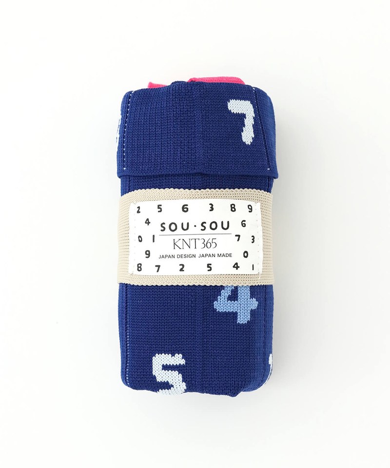 KNT365 x SOUSOU 聯名款數字手提環保包 Knitty
