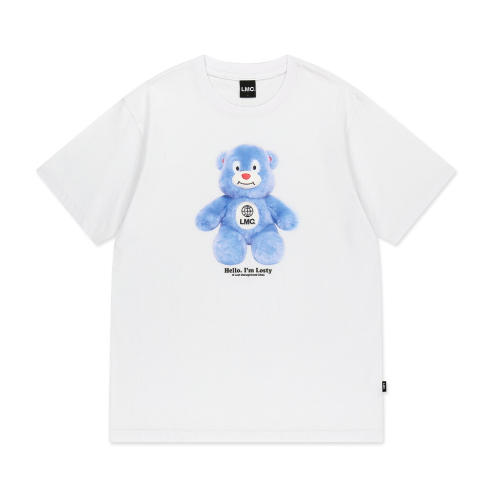LMC0102-261 熊熊短袖上衣 HELLO LOSTY TEE