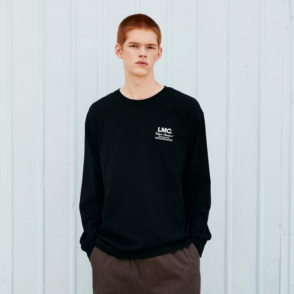 地球圖像長TEE STONE GLOBE LONG SLV TEE