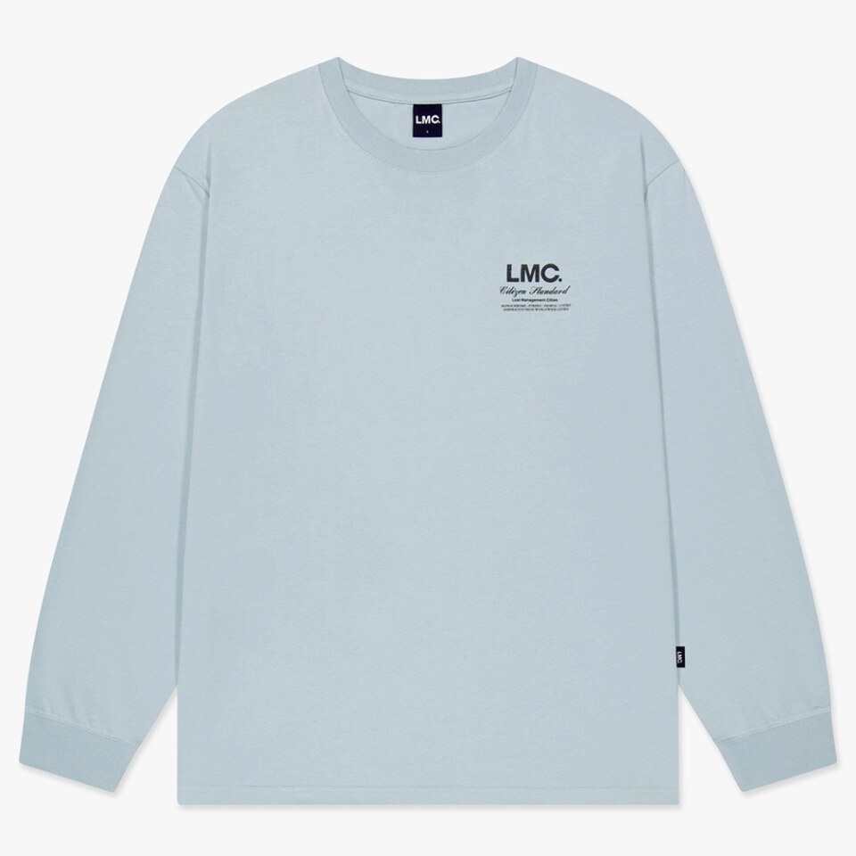 地球圖像長TEE STONE GLOBE LONG SLV TEE