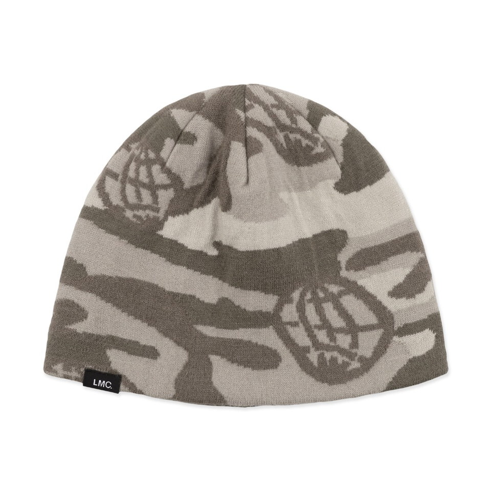 LMC2303-262 毛帽 WHEEL CAMO UNCUFFED BEANIE