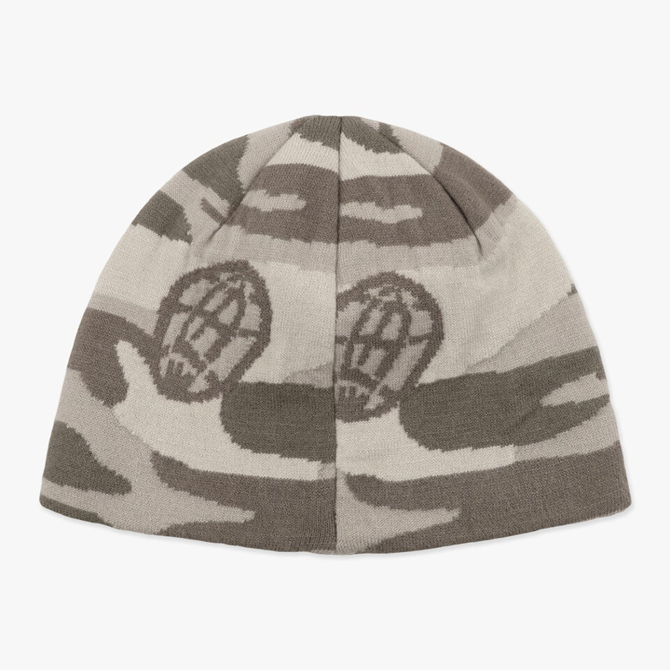 毛帽 WHEEL CAMO UNCUFFED BEANIE