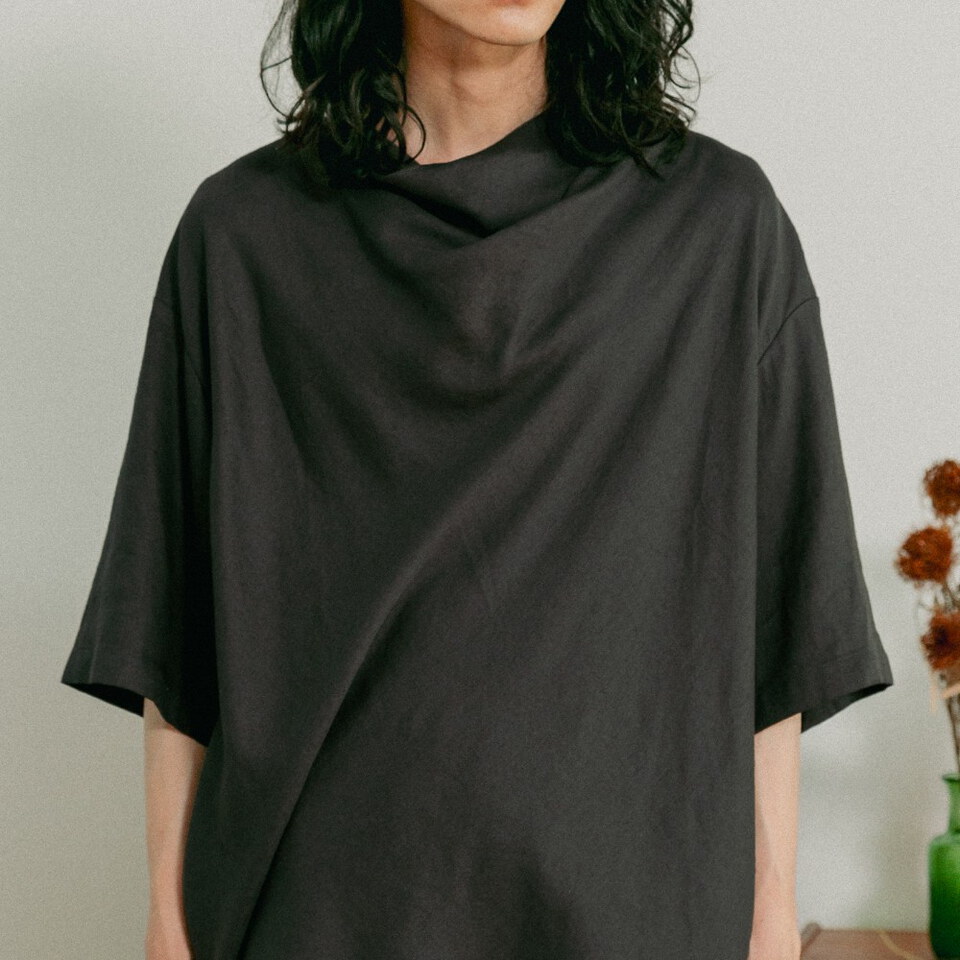 unisex cowl neck t shirt