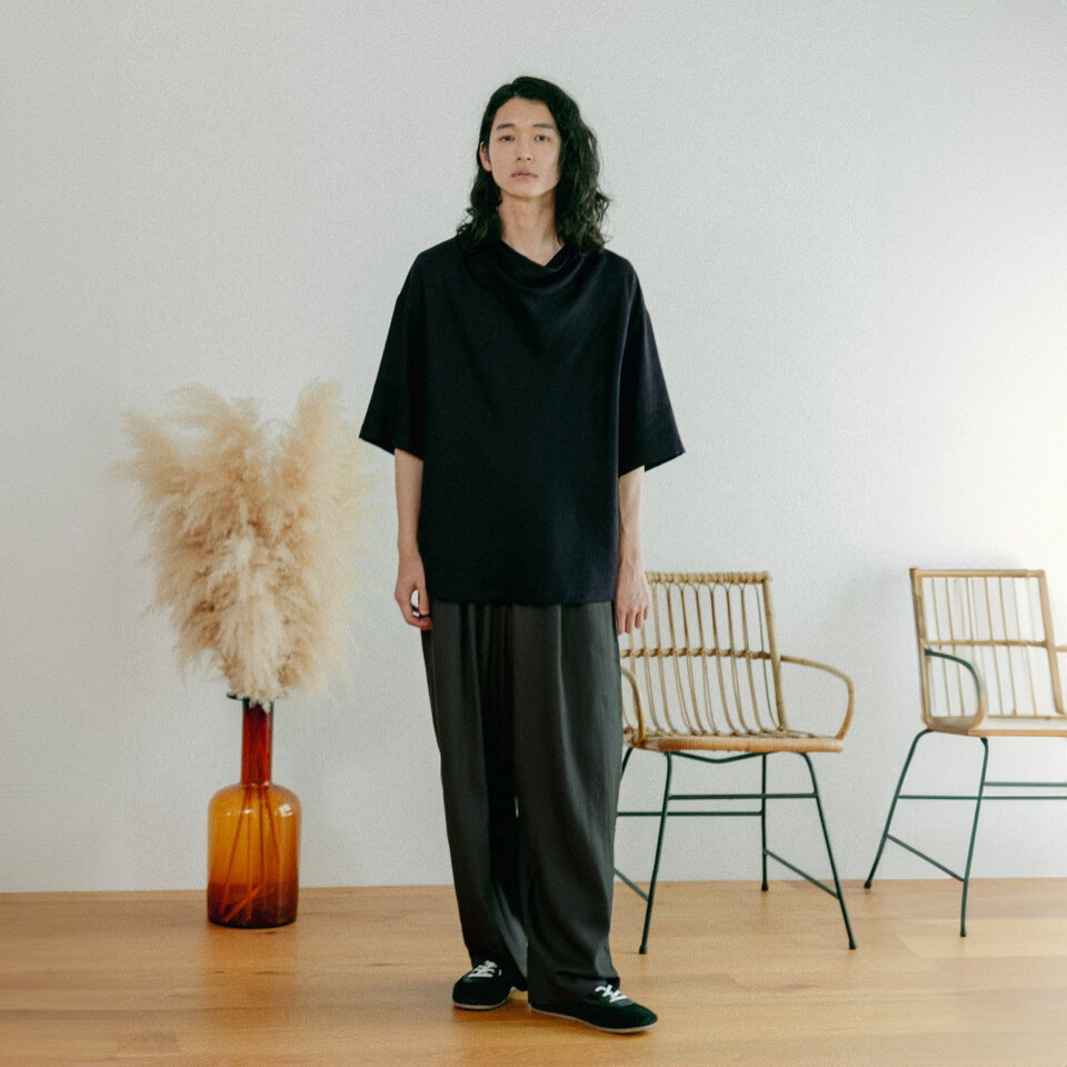 unisex cowl neck t shirt