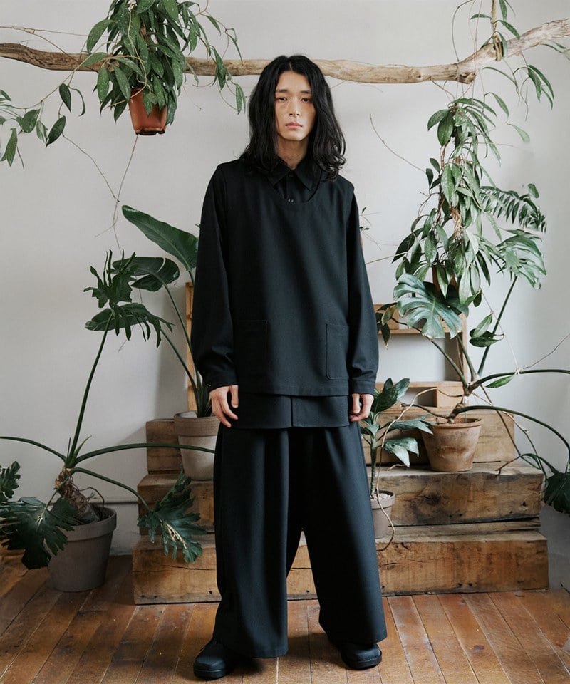 MLN0204-252 襯衫背心套裝 unisex shirts vest