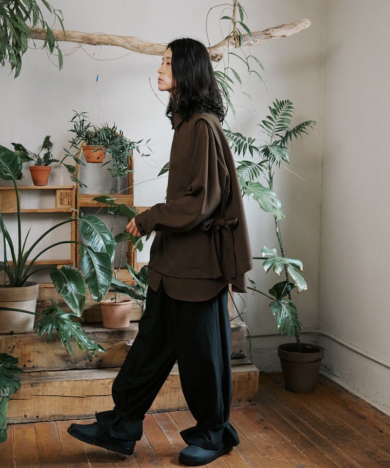 MLN0204-252 襯衫背心套裝 unisex shirts vest