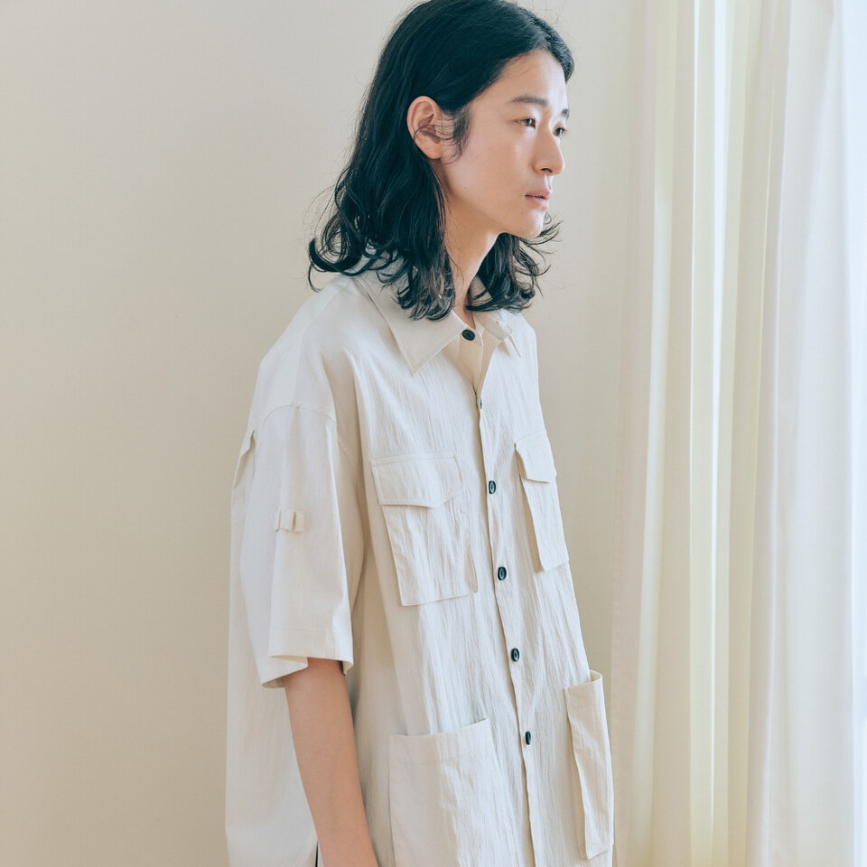unisex safari shirts jacket