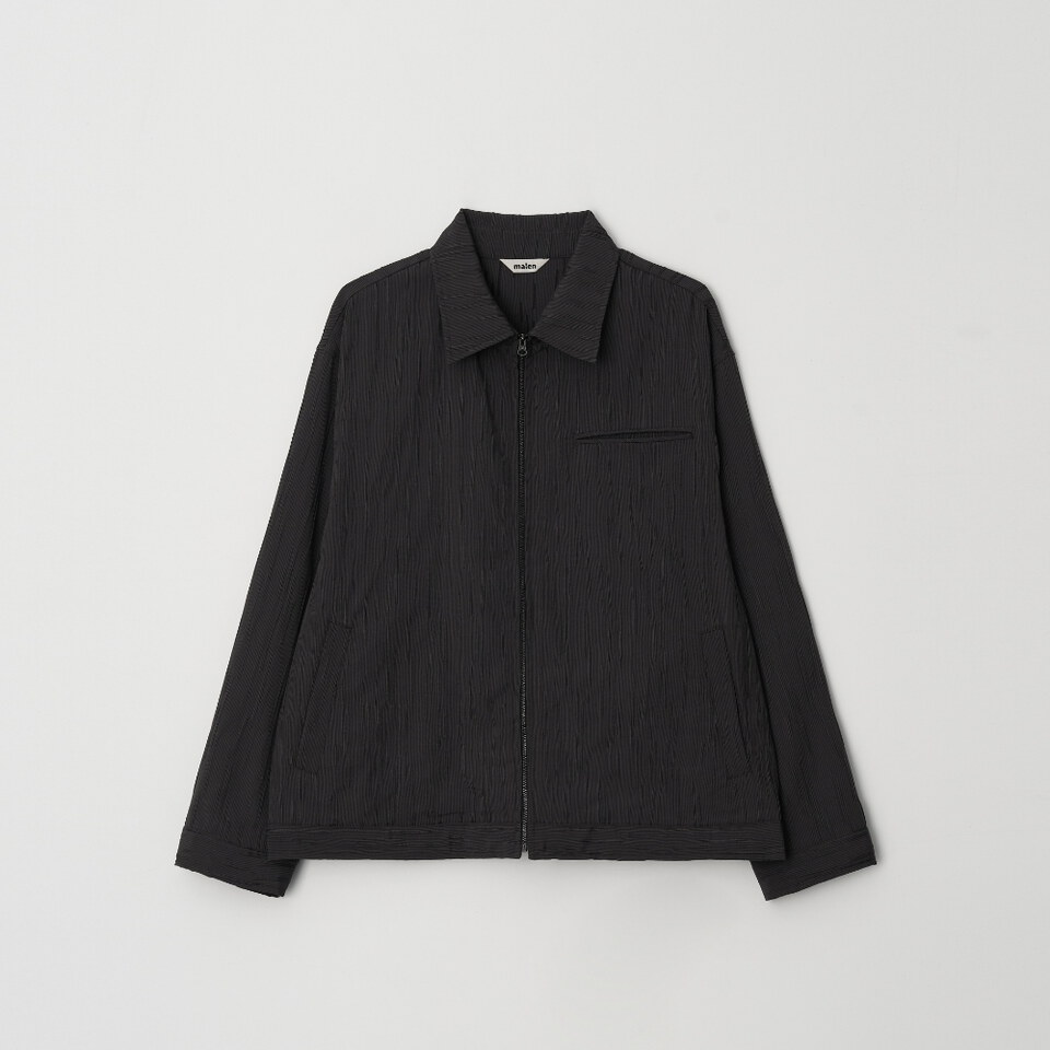 條紋寬版外套 unisex pouring jacket