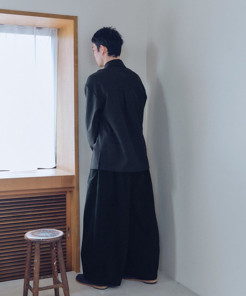 MLN1603-252 打褶燈籠褲 unisex tuck balloon pants