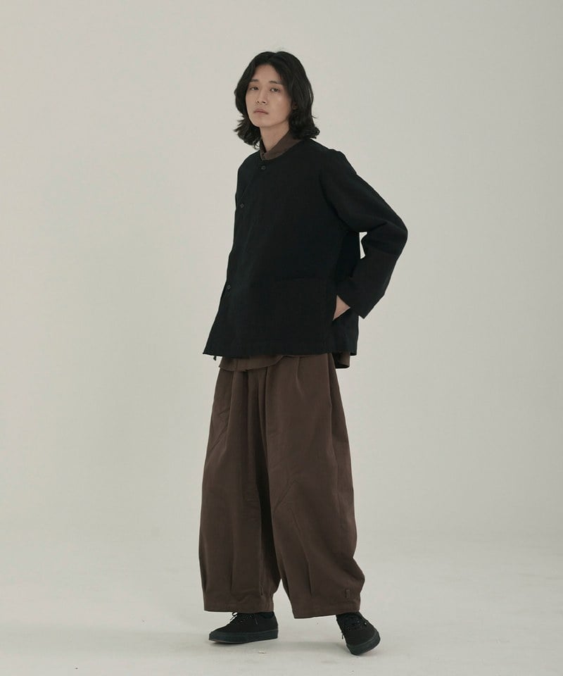 MLN1604-252 繫帶燈籠褲 unisex loop balloon pants