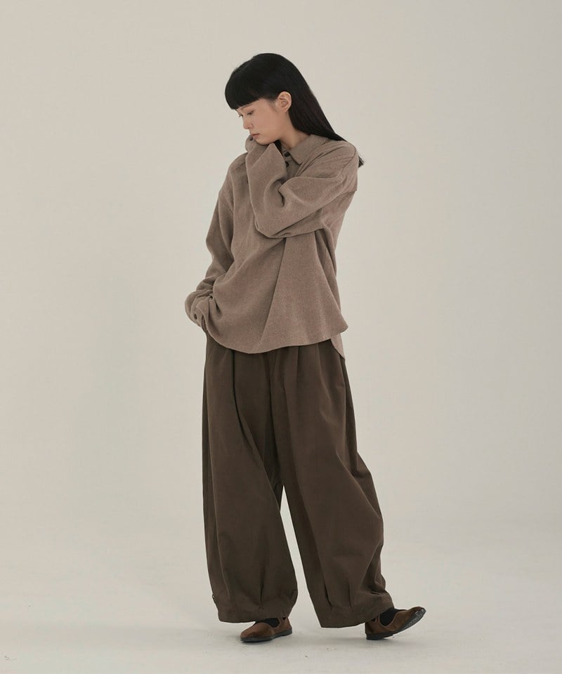 MLN1604-252 繫帶燈籠褲 unisex loop balloon pants
