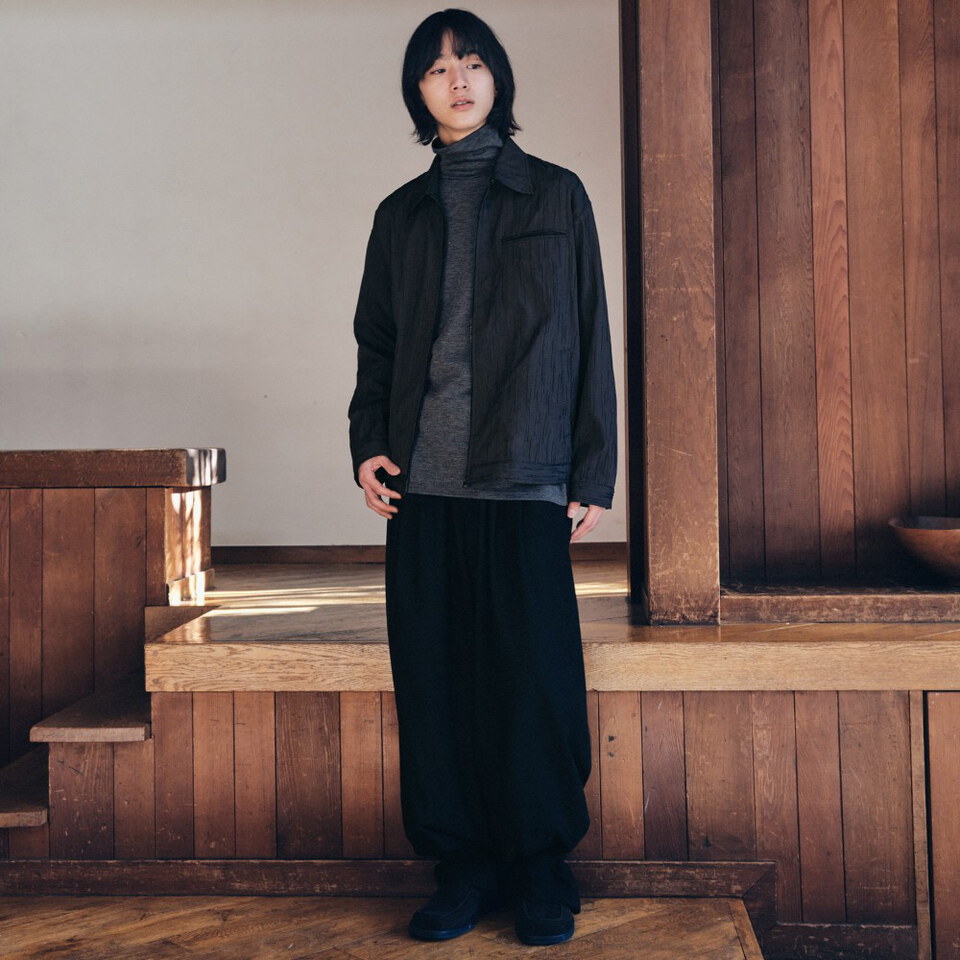 MLN1606-262 綁帶調節氣球褲 unisex muted strap balloon pants