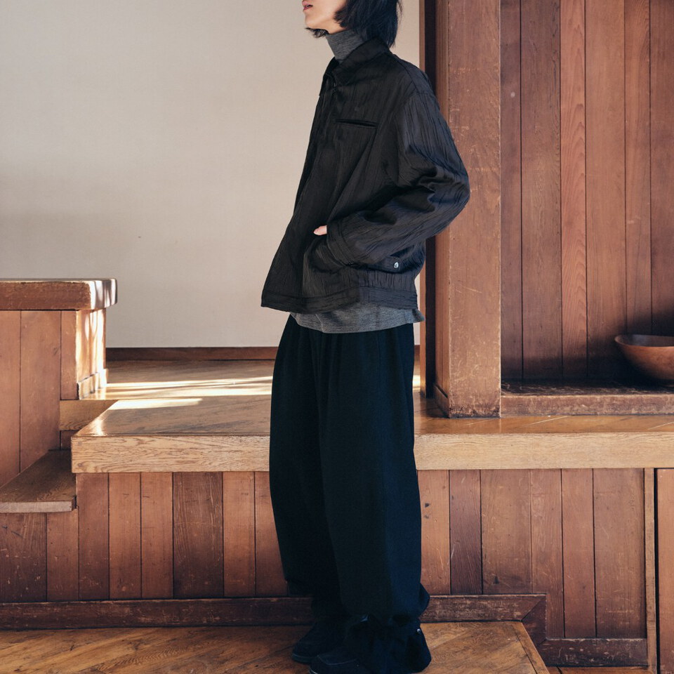 MLN1606-262 綁帶調節氣球褲 unisex muted strap balloon pants