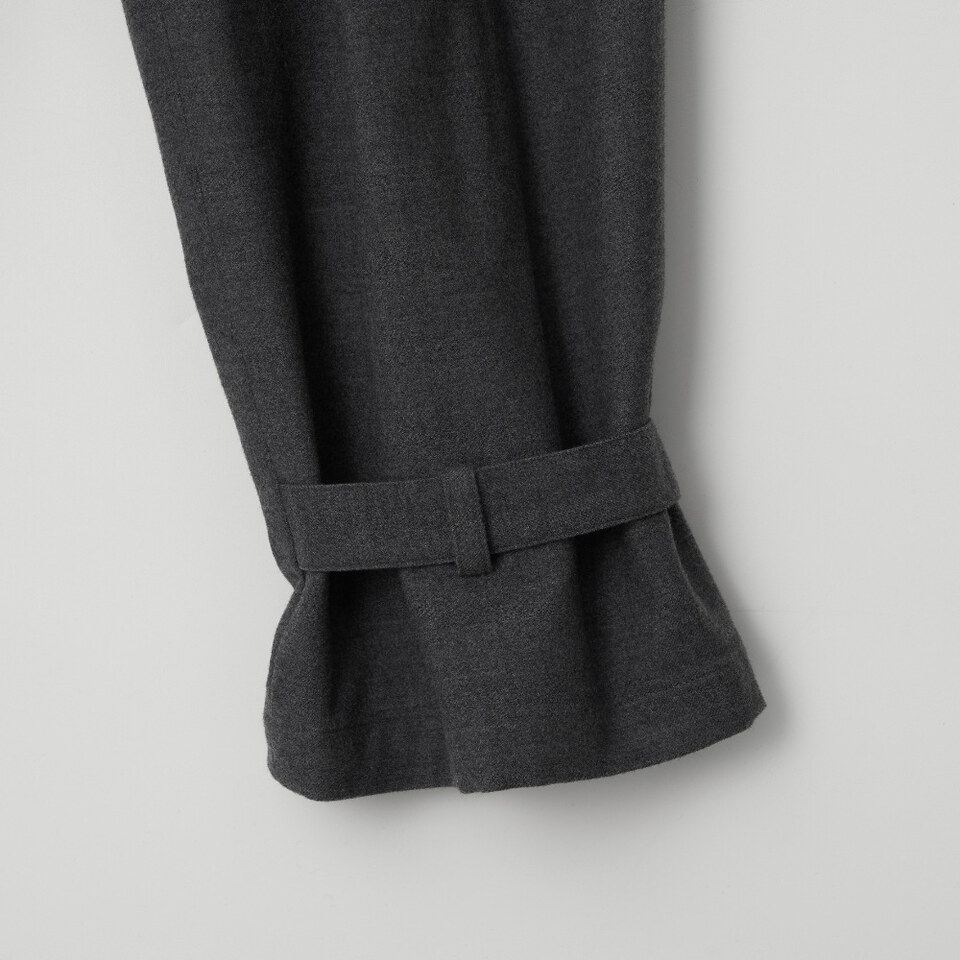 MLN1606-262 綁帶調節氣球褲 unisex muted strap balloon pants