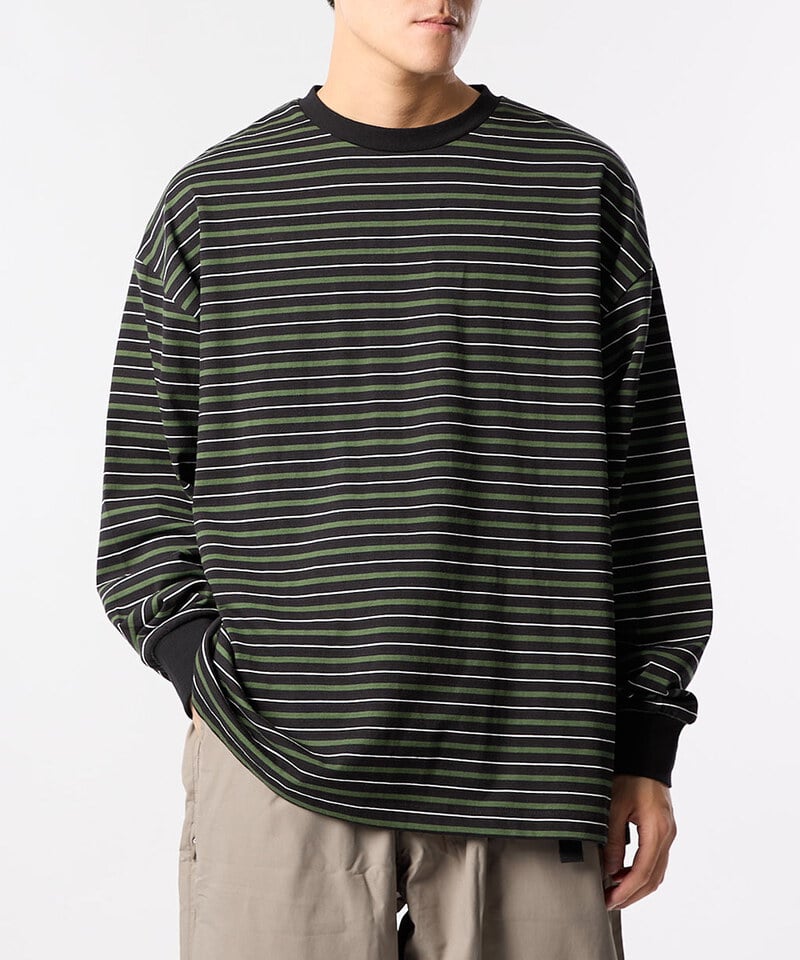 MLT0101-252 條紋上衣 MULTI BORDER LS TEE