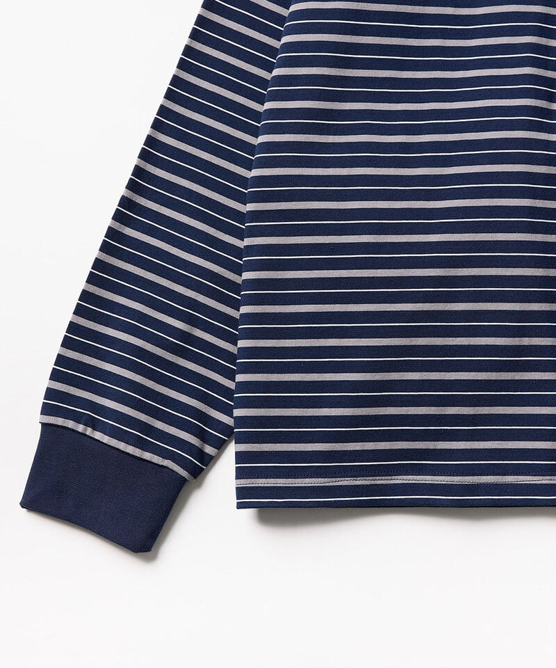 條紋上衣 MULTI BORDER LS TEE